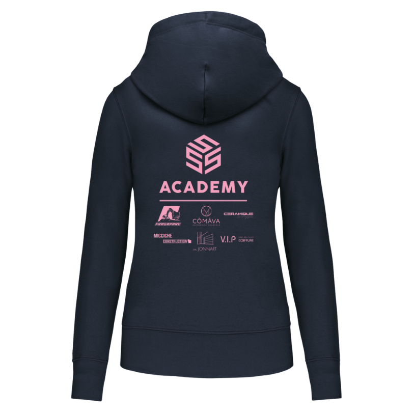 Pull à Capuche Bleu S'Cube - Enfant / Femme / Homme